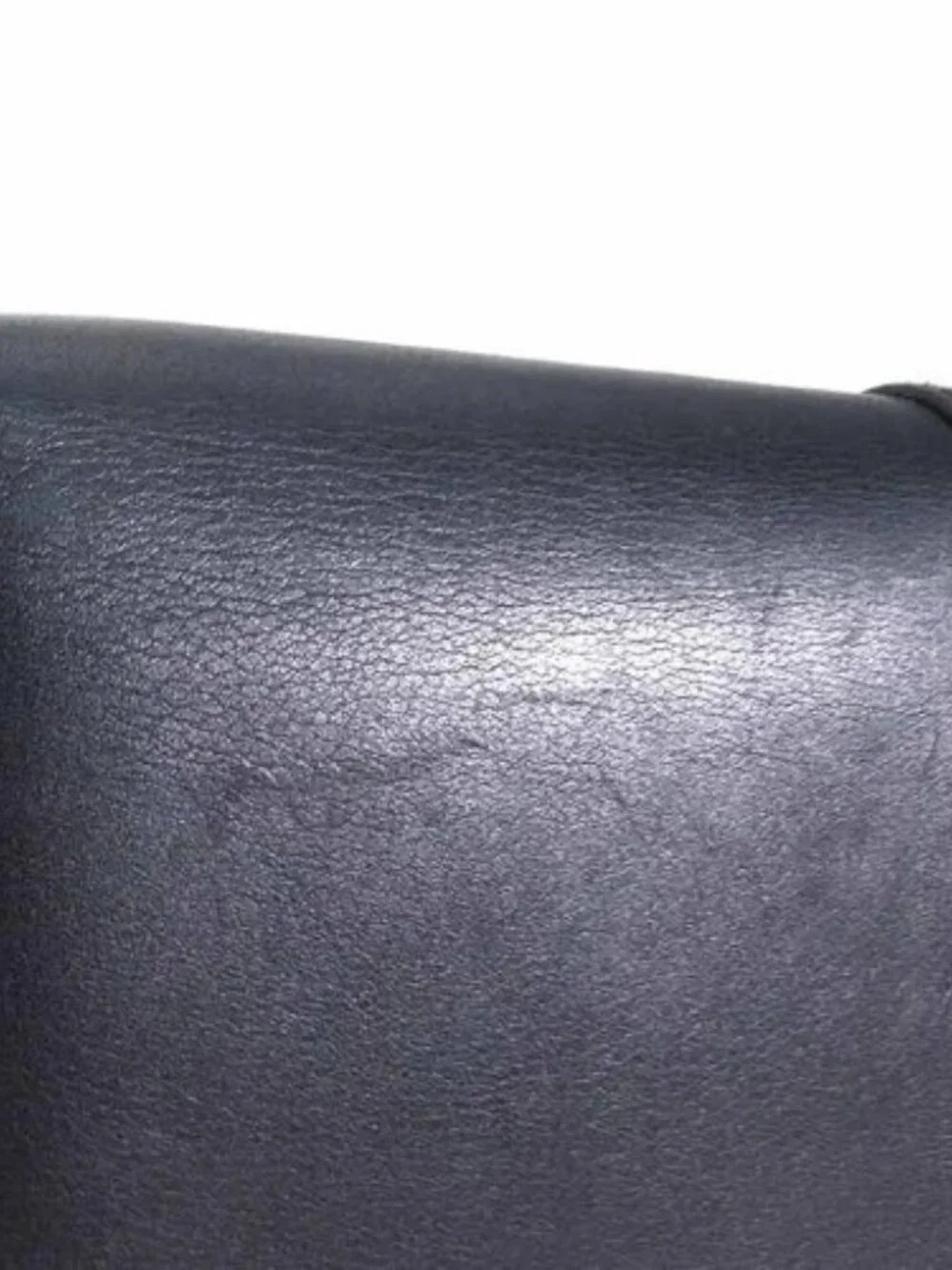 Auth SAINT LAURENT Long Wallet Black Leather/Goldtone - h31722a - Picture 12 of 16